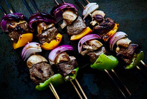 Last BBQ Venison and Whisky Kebabs